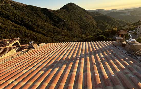 Sol pavé et portail à Nice